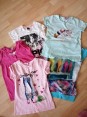 Dětské letní oblečení 80 kusů